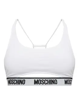 Moschino: Белый топ 