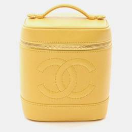 Chanel: Жёлтая сумка 