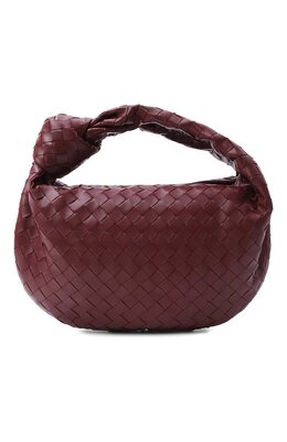 Bottega Veneta: Бордовая сумка  Jodie Small