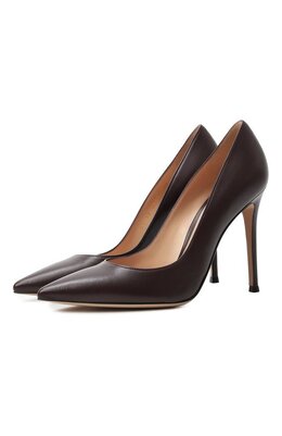 Gianvito Rossi: Бордовые туфли  Gianvito 105