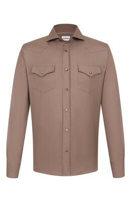 Brunello Cucinelli: Хлопковая рубашка 