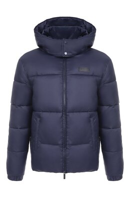 Dirk Bikkembergs: Синий пуховик 