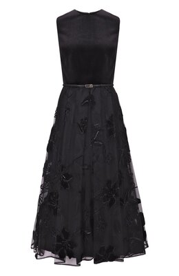 Elie Saab: Комбинированное платье 