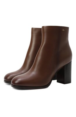 Santoni: Коричневые ботинки 