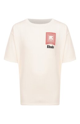 Rhude: Хлопковая футболка 