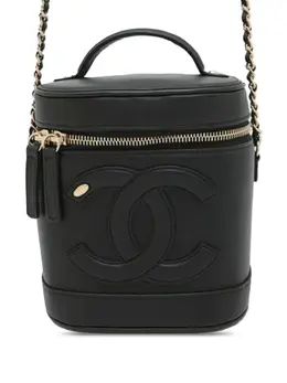 CHANEL Pre-Owned: Чёрная сумка 
