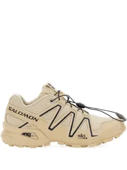 Salomon: Бежевые кроссовки 