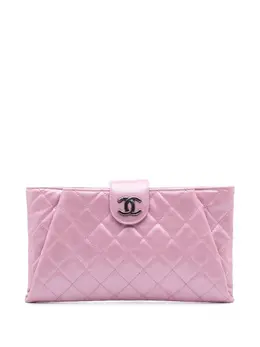 CHANEL Pre-Owned: Розовый клатч 