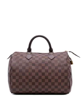 Louis Vuitton Pre-Owned: Коричневая сумка 