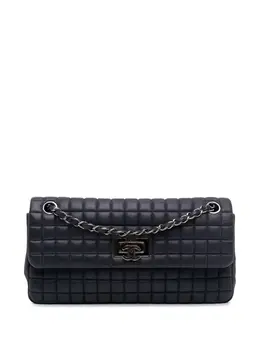 CHANEL Pre-Owned: Голубая сумка 
