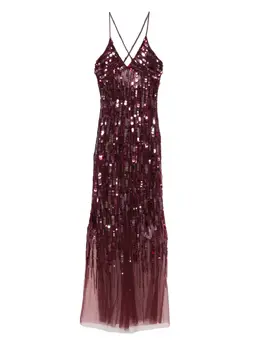 Elisabetta Franchi: Платье с блёстками 