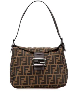 Fendi Pre-Owned: Коричневая сумка 