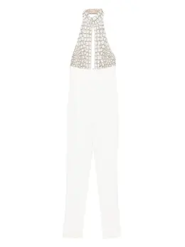 Elisabetta Franchi: Белый комбинезон 