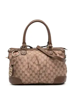 Gucci Pre-Owned: Коричневая сумка 