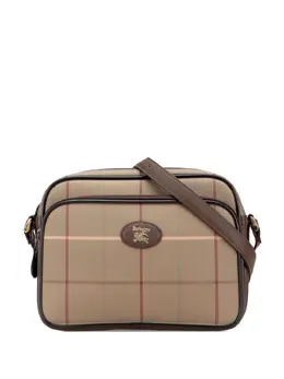 Burberry Pre-Owned: Коричневая сумка через плечо 