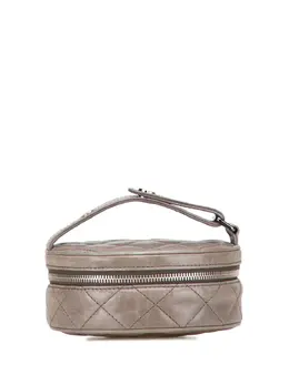 CHANEL Pre-Owned: Коричневый клатч 