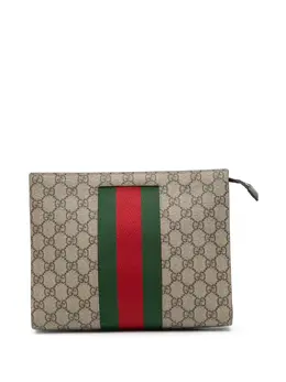 Gucci Pre-Owned: Коричневый клатч 
