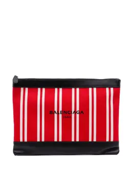Balenciaga Pre-Owned: Синий клатч 