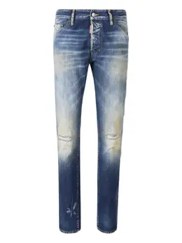 DSQUARED2: Рваные джинсы 