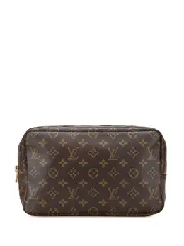 Louis Vuitton Pre-Owned: Коричневый клатч 