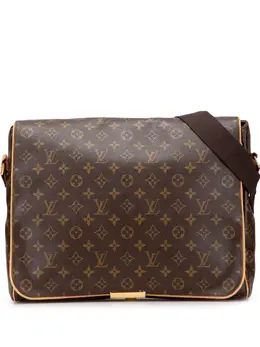 Louis Vuitton Pre-Owned: Коричневая сумка через плечо 