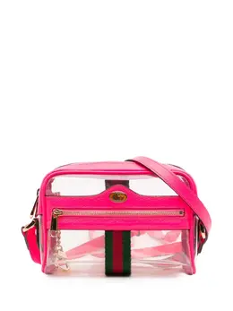 Gucci Pre-Owned: Розовая сумка через плечо 