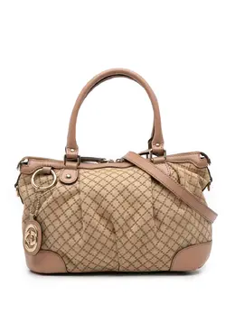 Gucci Pre-Owned: Коричневая сумка 