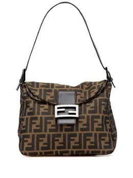 Fendi Pre-Owned: Коричневая сумка 