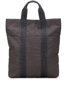 Hermès Pre-Owned: Серая сумка-шоппер 