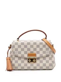 Louis Vuitton Pre-Owned: Белая сумка 