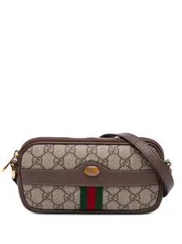 Gucci Pre-Owned: Коричневая сумка через плечо 