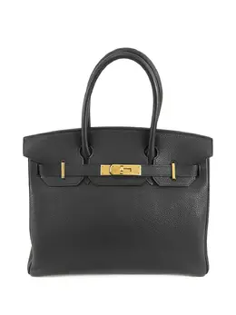 Hermès Pre-Owned: Чёрная сумка 