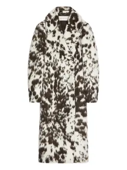 DRIES VAN NOTEN: Пальто с принтом 
