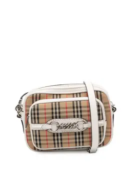 Burberry Pre-Owned: Коричневая сумка через плечо 