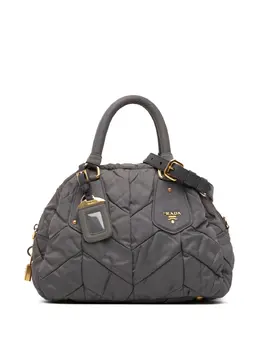 Prada Pre-Owned: Серая сумка 
