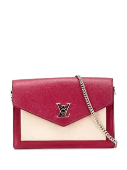Louis Vuitton Pre-Owned: Двухцветная сумка через плечо 