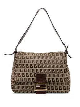 Fendi Pre-Owned: Коричневая сумка 