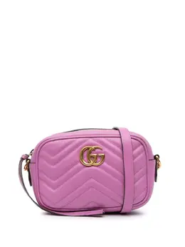 Gucci Pre-Owned: Розовая сумка через плечо 