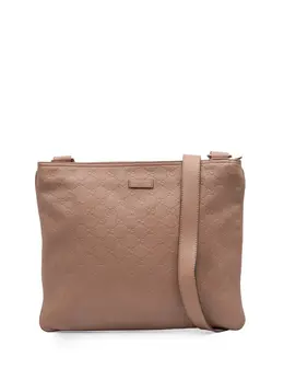 Gucci Pre-Owned: Коричневая сумка через плечо 