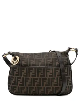 Fendi Pre-Owned: Коричневая сумка через плечо 