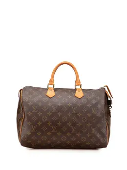 Louis Vuitton Pre-Owned: Коричневая сумка 