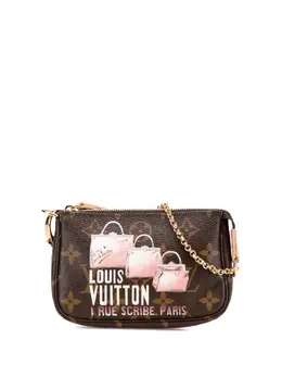 Louis Vuitton Pre-Owned: Коричневая сумка 