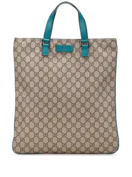 Gucci Pre-Owned: Коричневая сумка-шоппер 