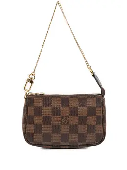 Louis Vuitton Pre-Owned: Коричневая сумка 