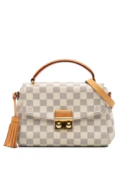 Louis Vuitton Pre-Owned: Белая сумка 