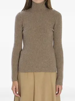 Max Mara: Бежевый свитер 