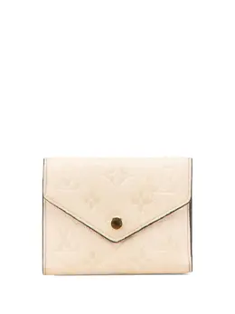 Louis Vuitton Pre-Owned: Коричневый кошелёк 