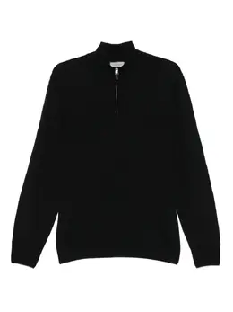 Canali: Чёрный свитер 
