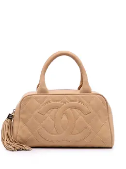 CHANEL Pre-Owned: Коричневая сумка 