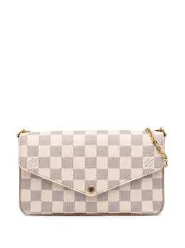 Louis Vuitton Pre-Owned: Белая сумка через плечо 